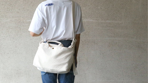 生成カラー帆布バッグ再入荷のお知らせ